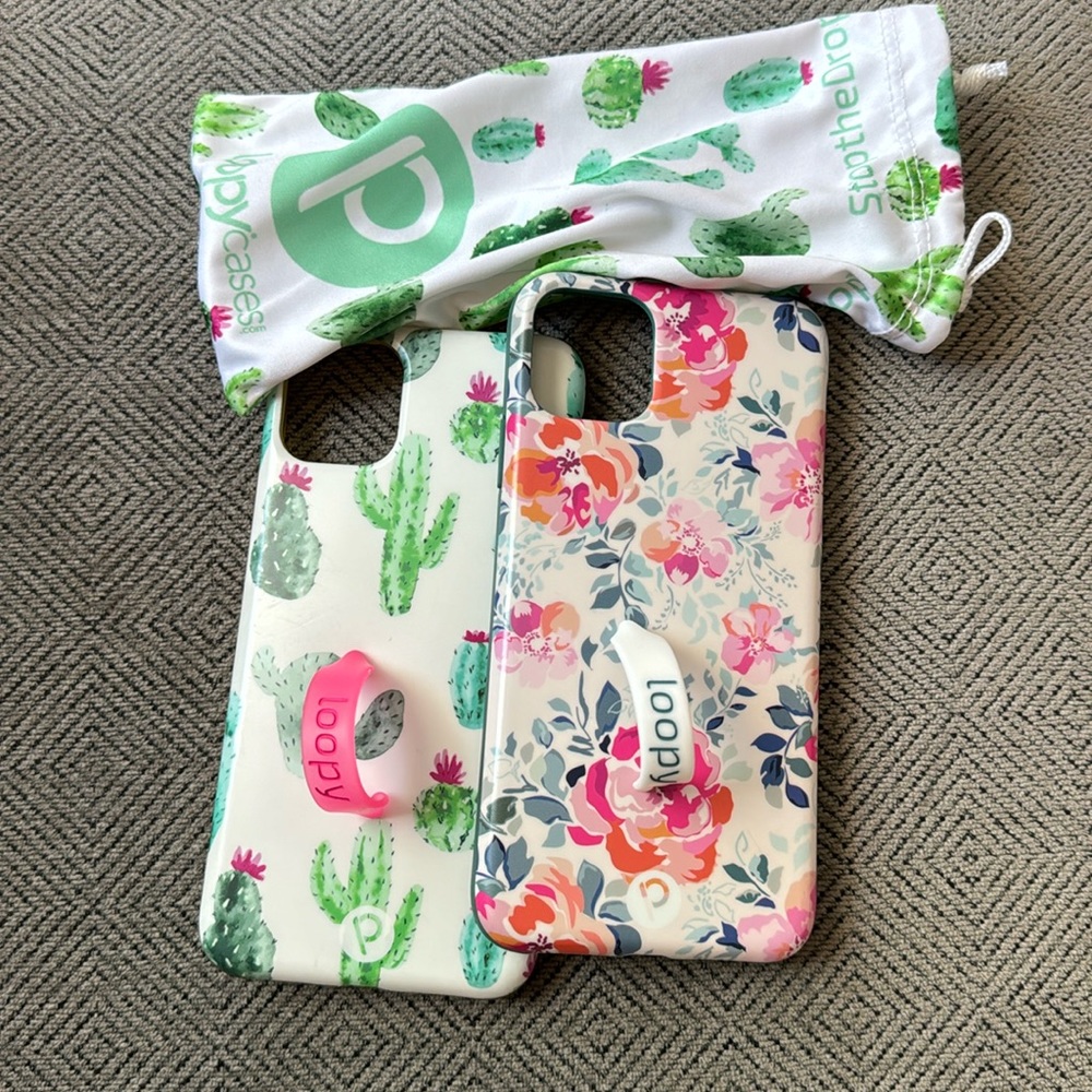 2 loopy iPhone 11 Pro Max cases.